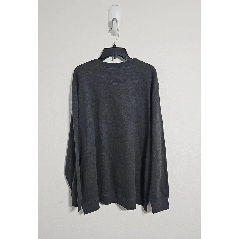 Croft & Barrow Easy Care Men's Sweater Crewneck  Size 2XL Color Gray  NWT